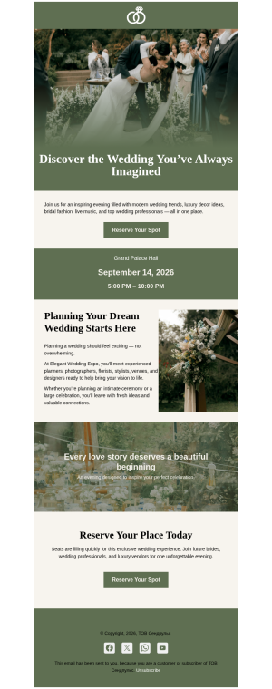 Other free email template