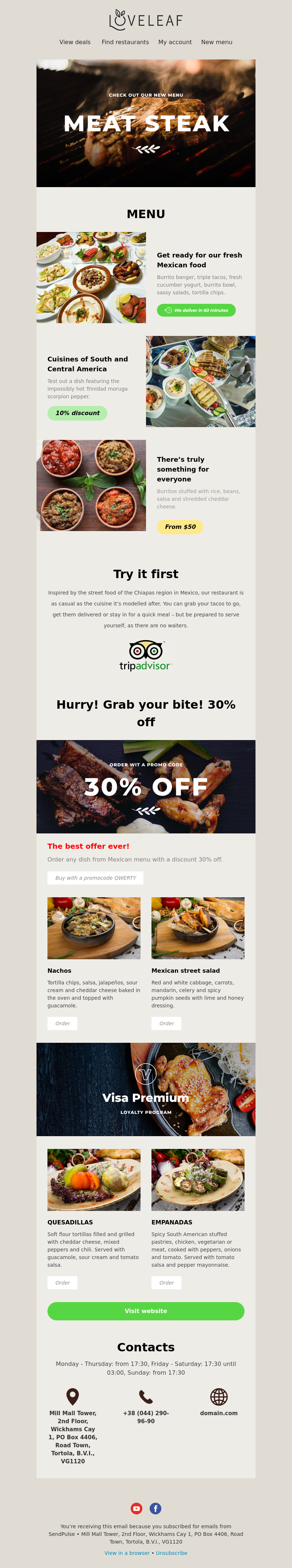 free email template