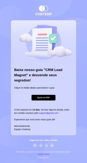 Освіта безкоштовний email шаблон